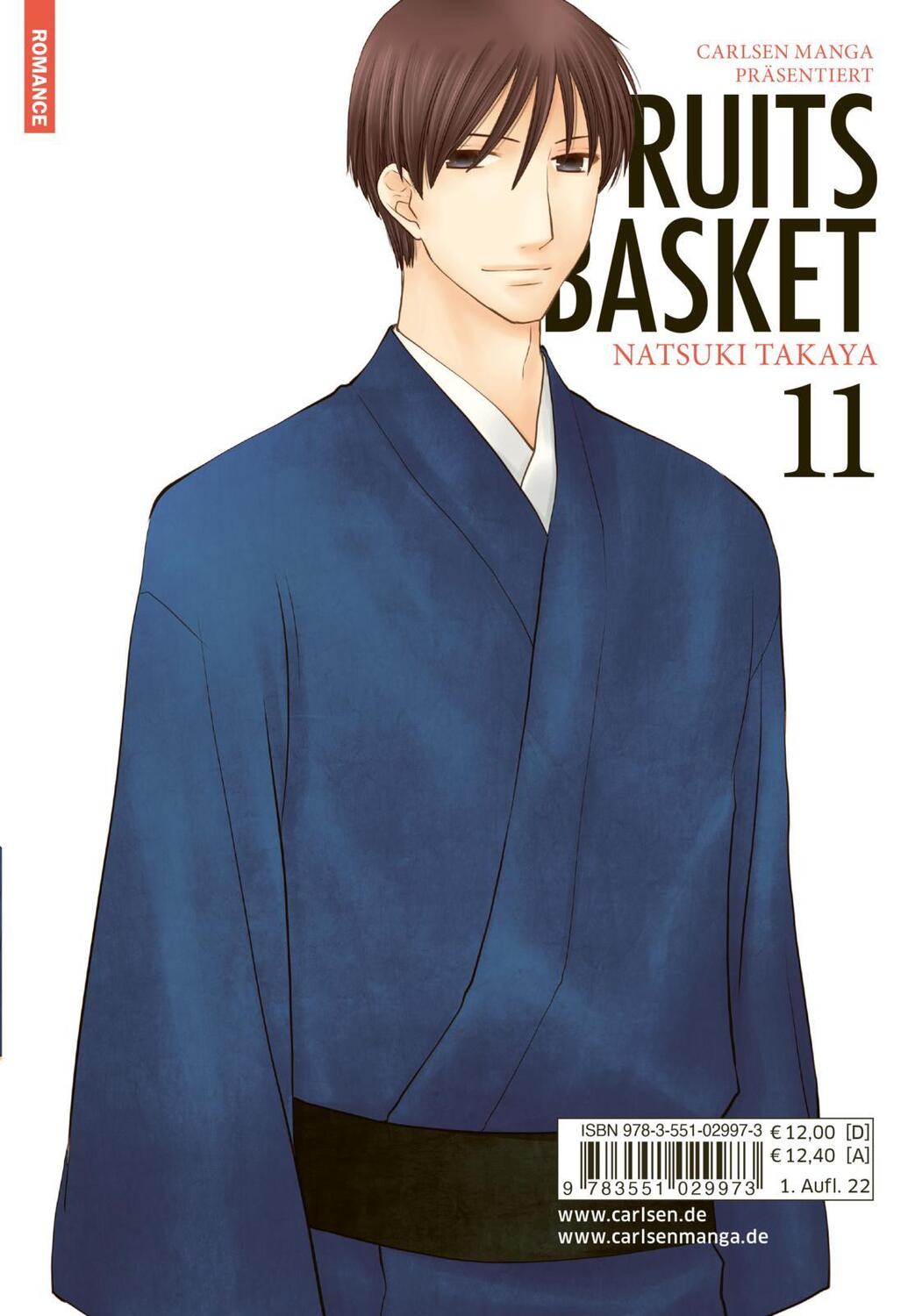 Rückseite: 9783551029973 | Fruits Basket Pearls 11 | Natsuki Takaya | Taschenbuch | 392 S. | 2022