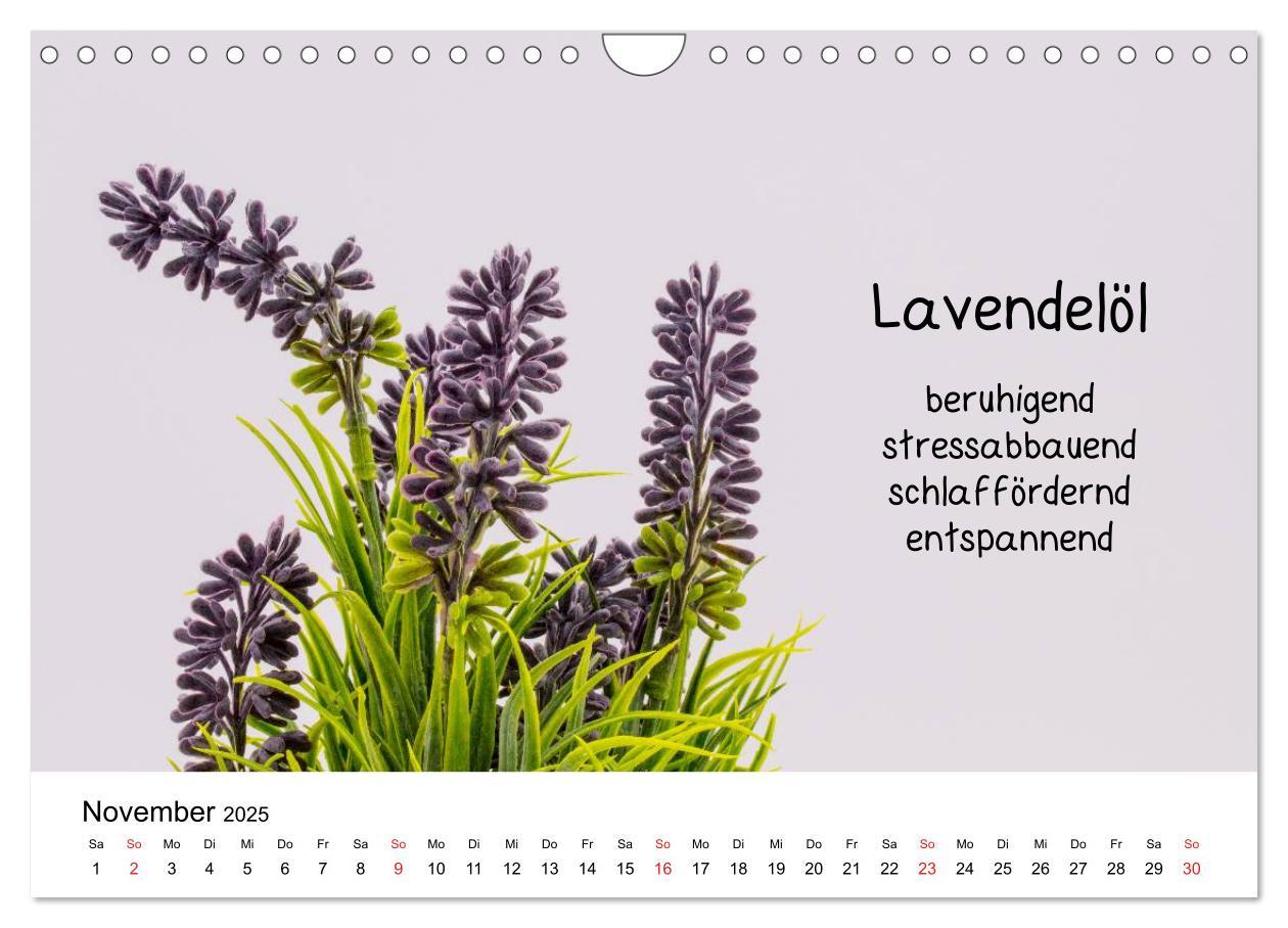 Bild: 9783435515028 | Aromatherapie - Düfte für die Seele (Wandkalender 2025 DIN A4...