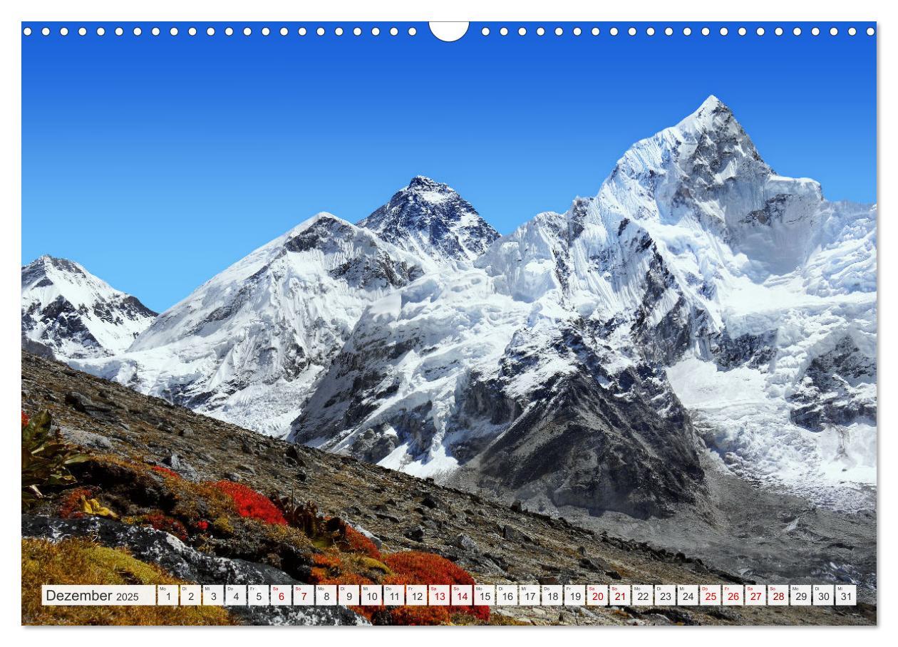 Bild: 9783383869259 | Berge - Die schönsten Gipfel der Welt (Wandkalender 2025 DIN A3...