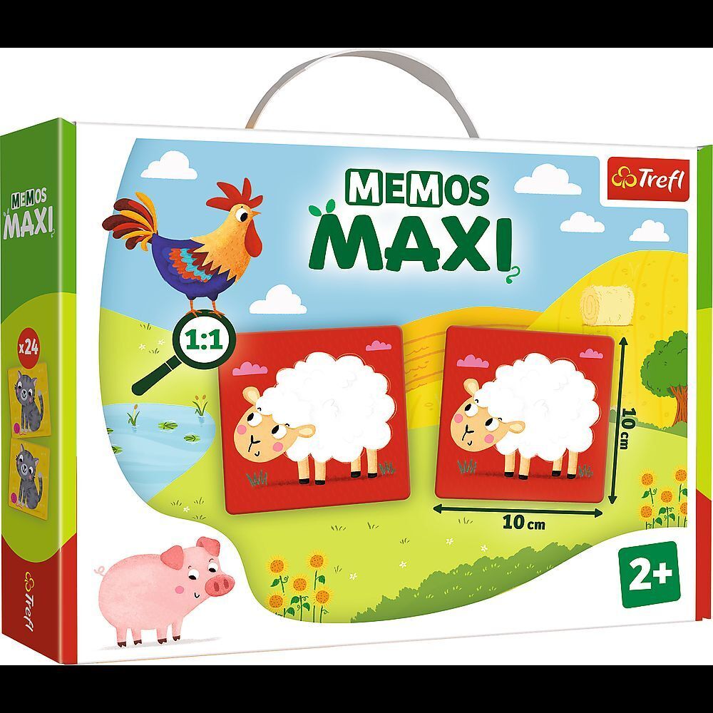 Cover: 5900511022667 | Maxi Memos Bauernhof | Spiel | Kartonage | 02266 | Deutsch | 2023