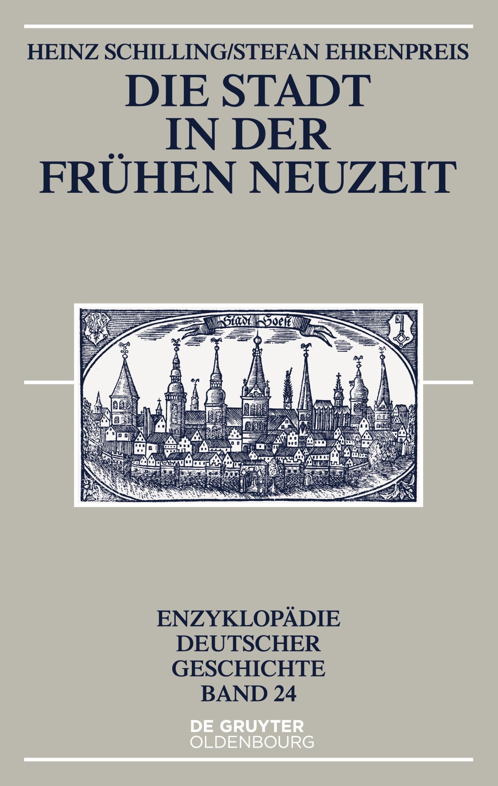 Cover: 9783110399639 | Die Stadt in der Frühen Neuzeit | Stefan Ehrenpreis (u. a.) | Buch