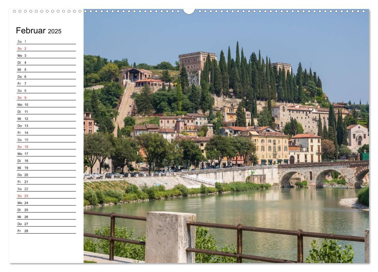 Bild: 9783435516308 | VERONA Historisches Stadtherz (Wandkalender 2025 DIN A2 quer),...