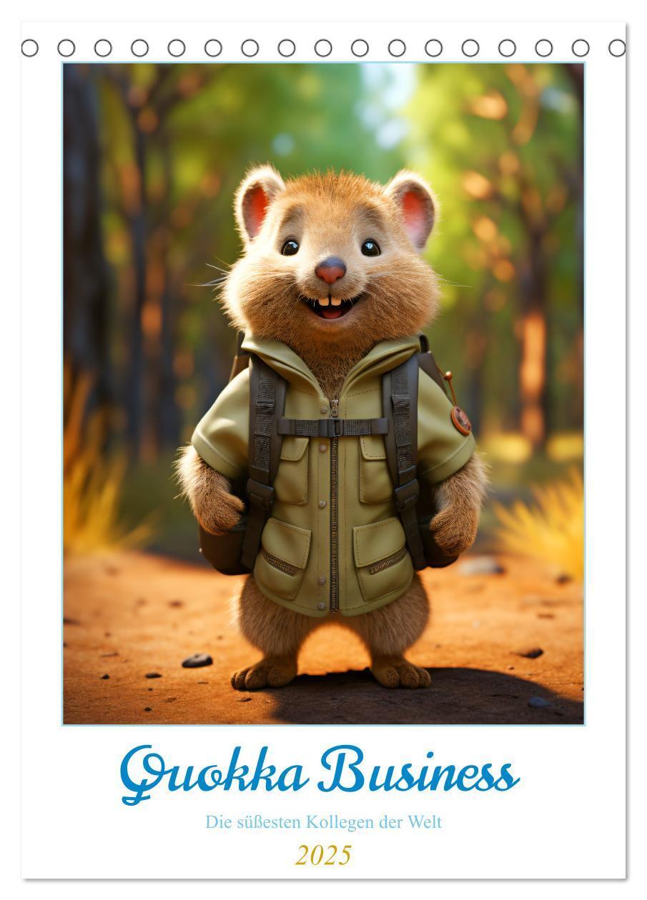 Cover: 9783435861668 | Quokka Business - Die süßesten Kollegen der Welt (Tischkalender...