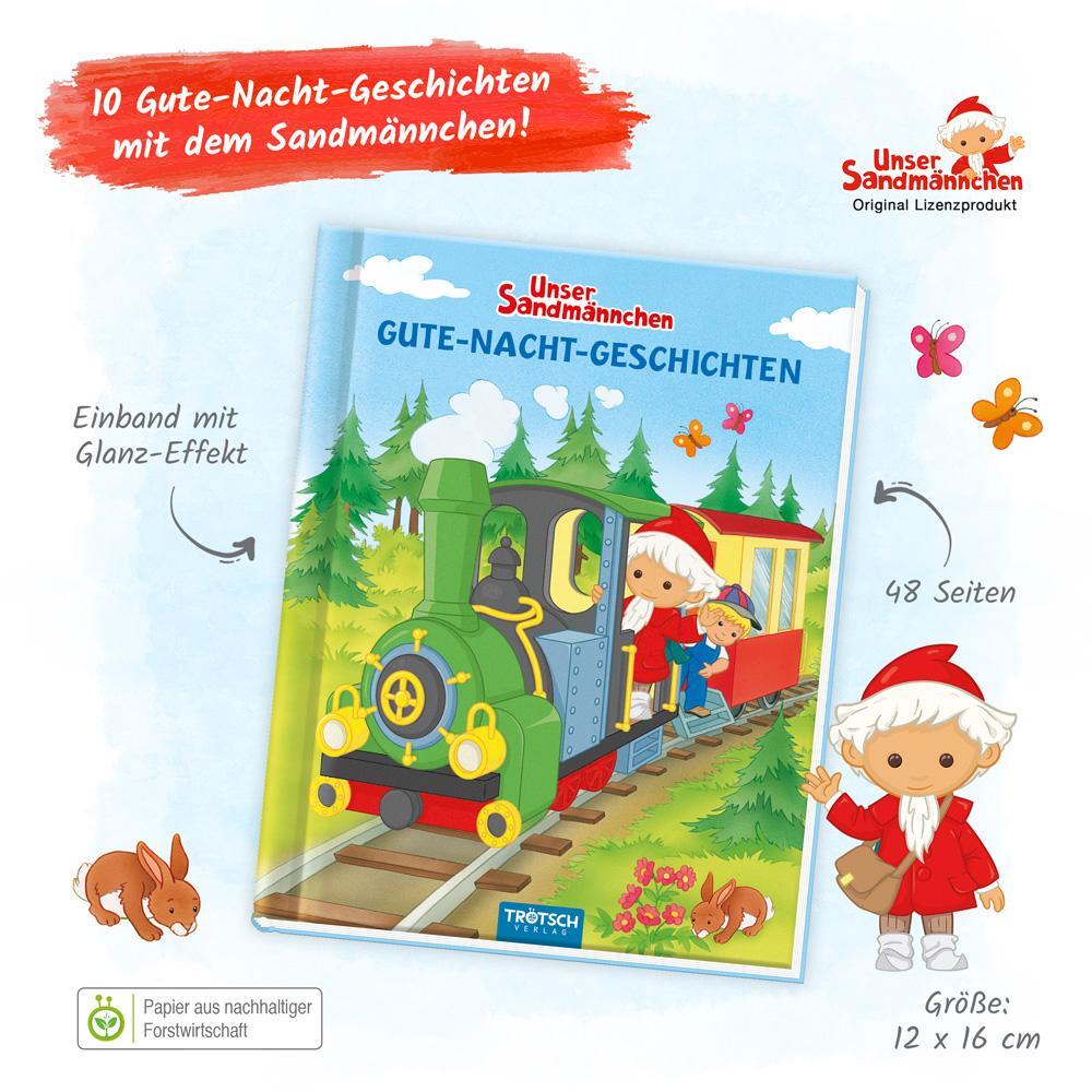 Bild: 9783965525344 | Trötsch Unser Sandmännchen Gute-Nacht-Geschichten Geschichtenbuch | KG