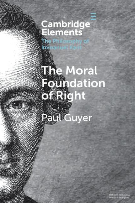 Cover: 9781009464499 | The Moral Foundation of Right | Paul Guyer | Taschenbuch | Englisch