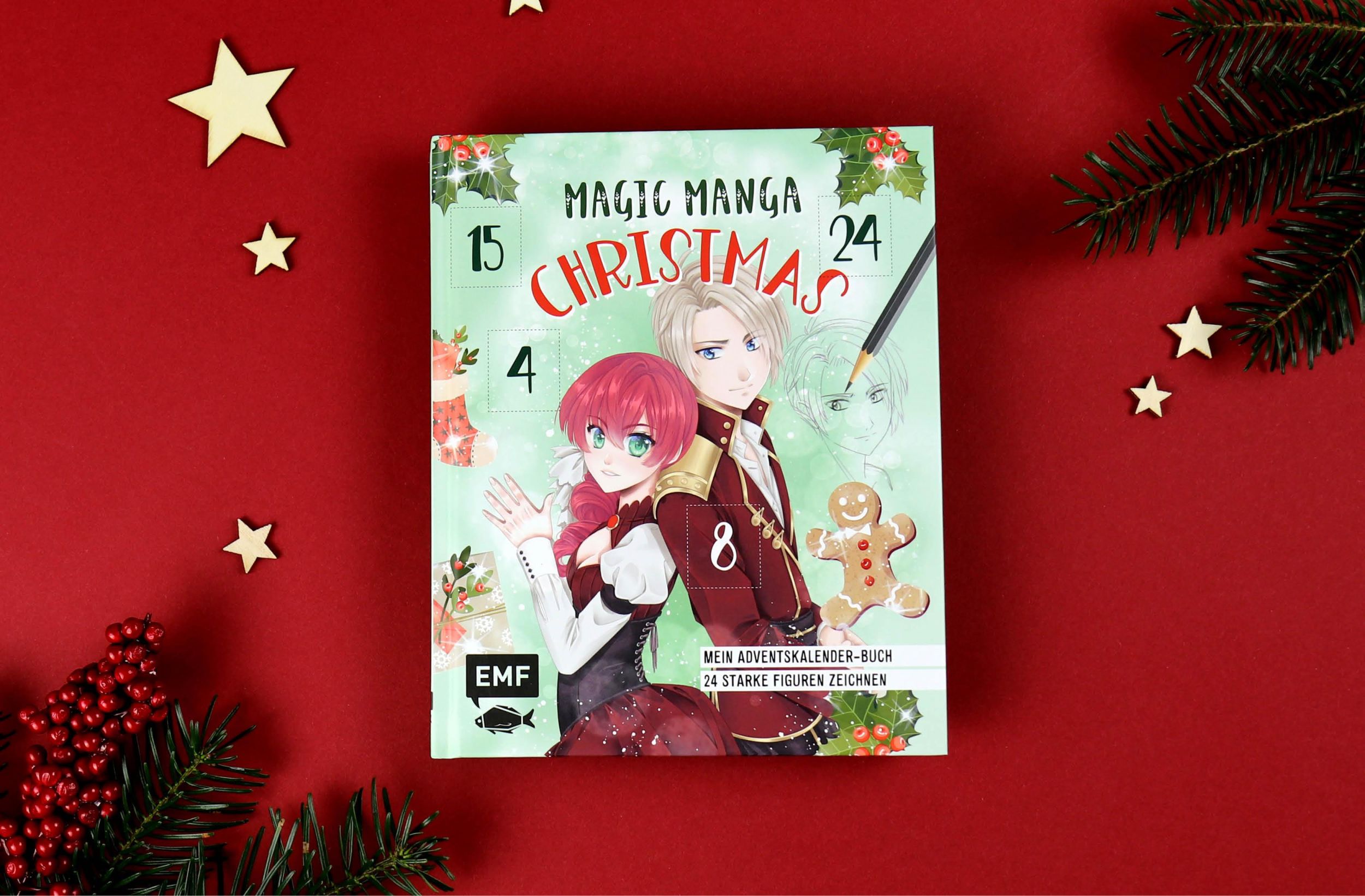 Bild: 9783745906714 | Mein Manga-Adventskalender-Buch: Magic Manga Christmas | Buch | 112 S.