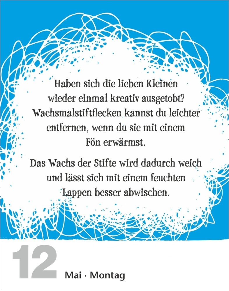 Bild: 9783840034251 | Lifehacks Tagesabreißkalender 2025 - Der hilfreichste Kalender...