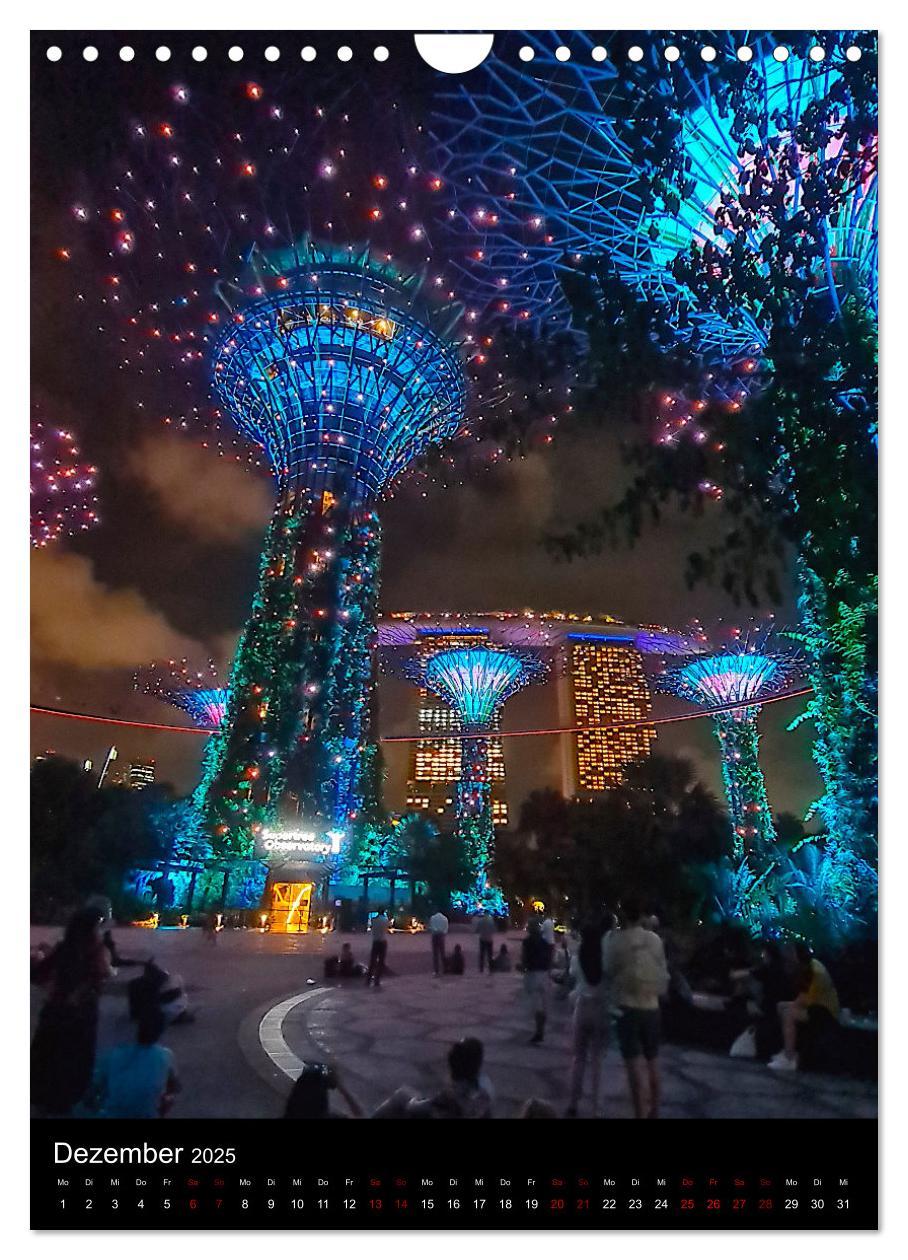 Bild: 9783457225370 | Singapur - Faszinierende Lichterwelt Marina Bay (Wandkalender 2025...