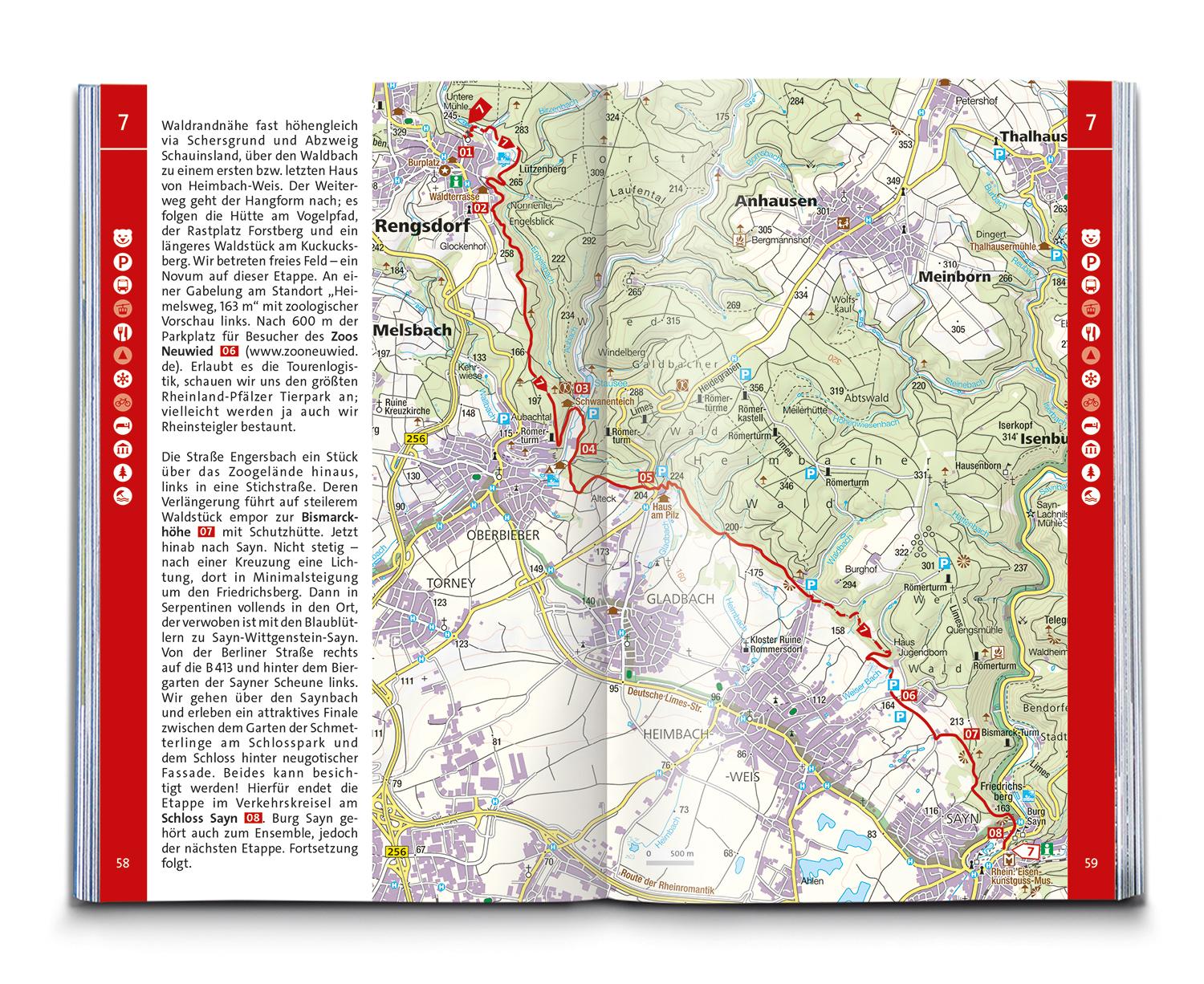 Bild: 9783991218418 | KOMPASS Wanderführer Rheinsteig RheinBurgenWeg, 34 Etappen mit...