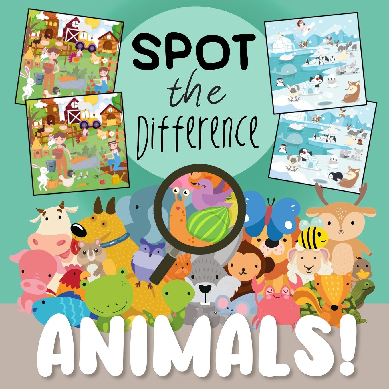 Cover: 9781914047206 | Spot The Difference - Animals! | Webber Books | Taschenbuch | Englisch