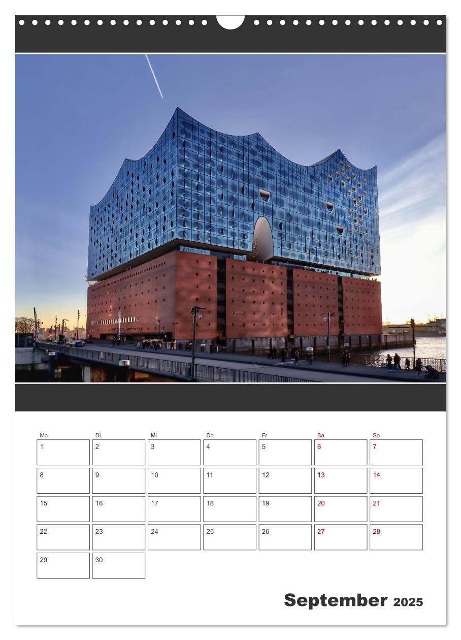 Bild: 9783435857555 | Wahrzeichen Elphi (Wandkalender 2025 DIN A3 hoch), CALVENDO...