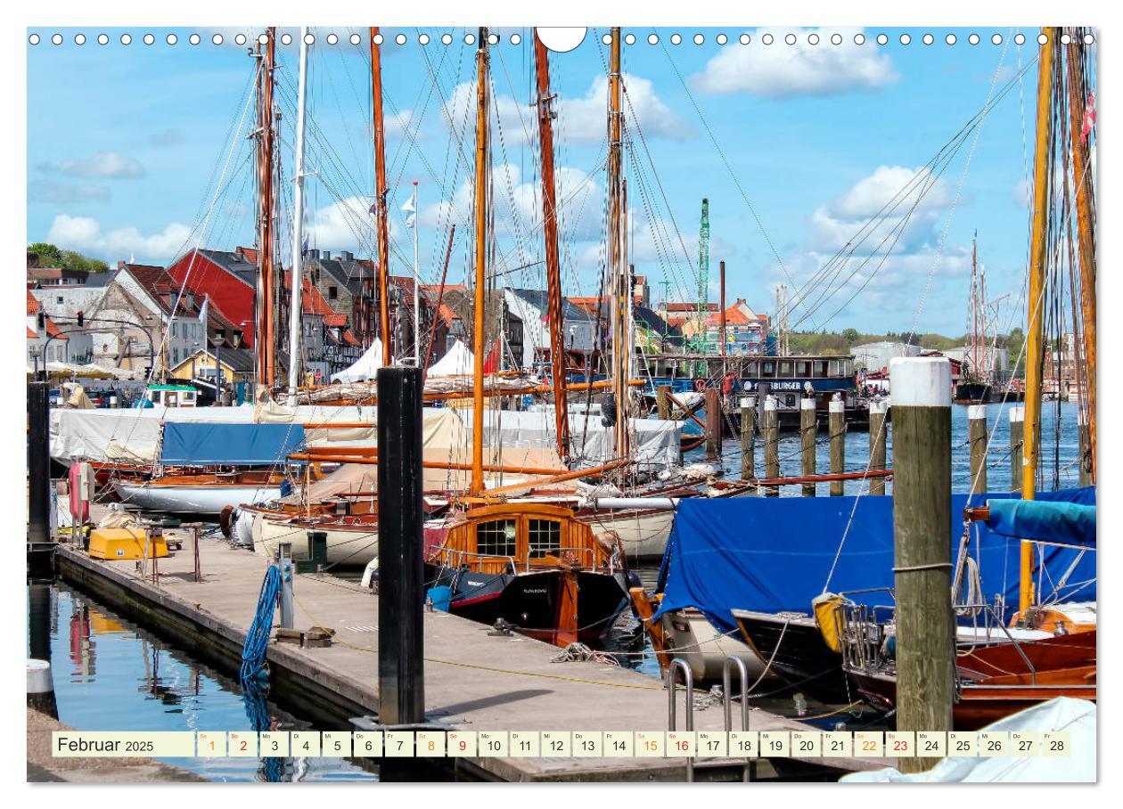 Bild: 9783435335565 | Bezauberndes Flensburg (Wandkalender 2025 DIN A3 quer), CALVENDO...