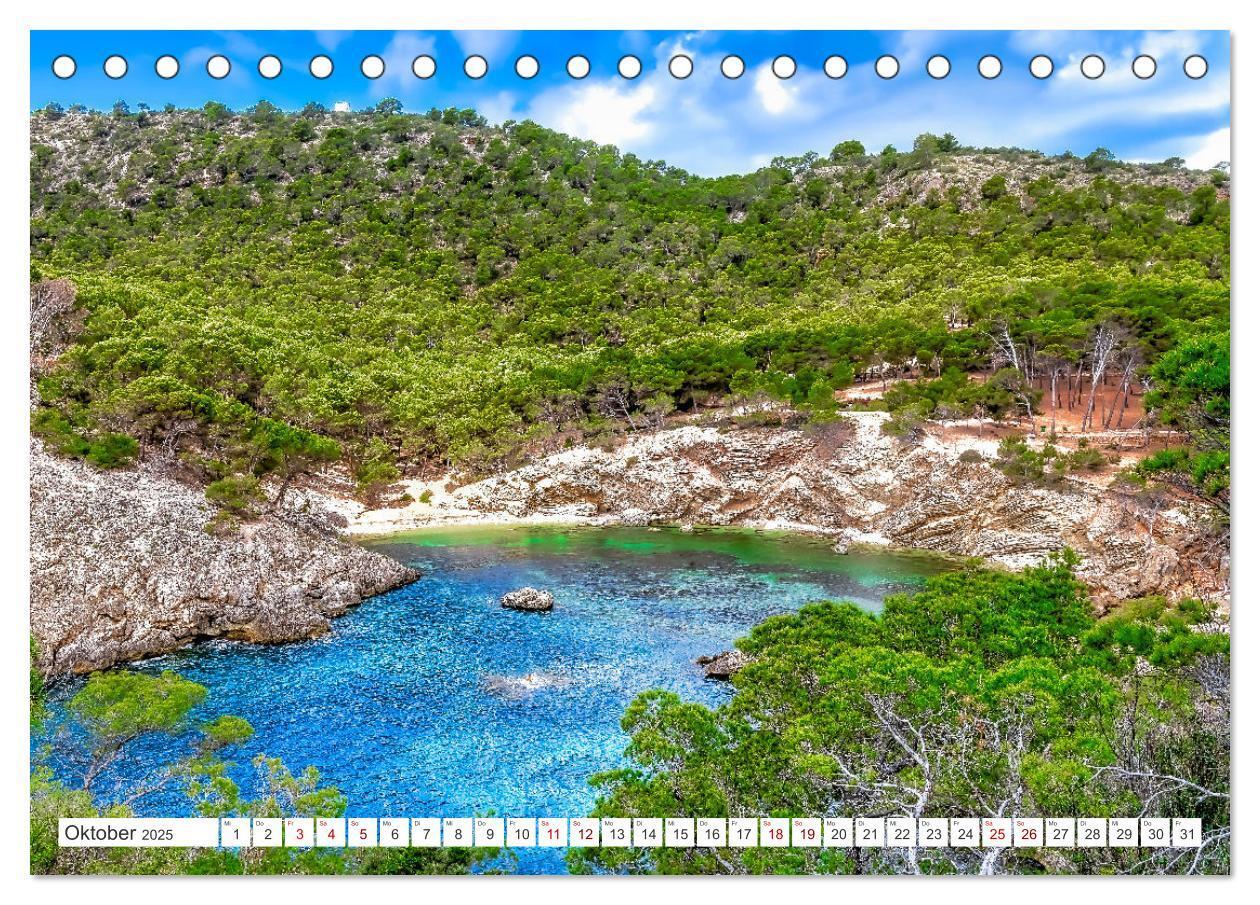 Bild: 9783383892646 | Mallorca - Traumhafte Insel der Balearen (Tischkalender 2025 DIN A5...