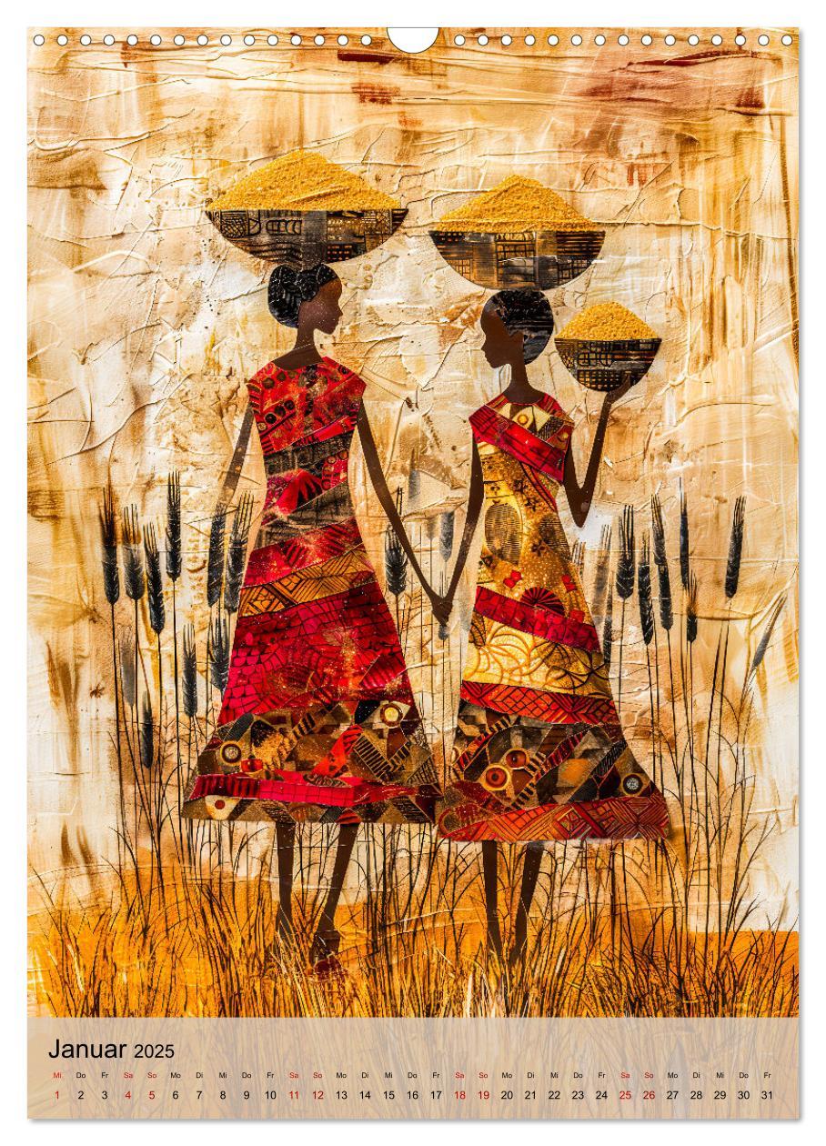 Bild: 9783457194034 | Afrikanische Eleganz - Illustrationen in harmonischen Farben...