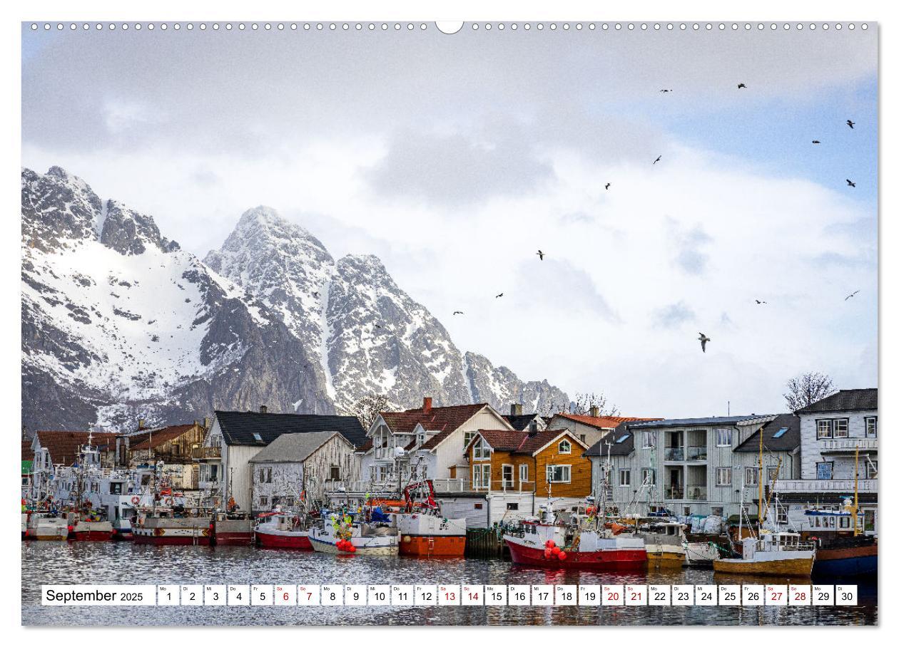 Bild: 9783383972249 | Licht des Nordens - LOFOTEN (hochwertiger Premium Wandkalender 2025...