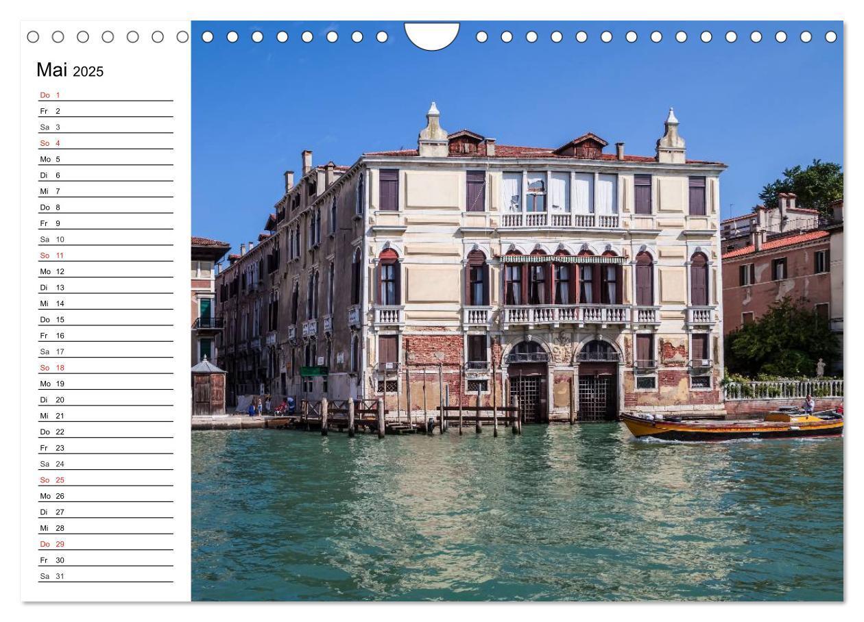 Bild: 9783435509195 | VENEDIG Eine Tour auf dem Canal Grande (Wandkalender 2025 DIN A4...