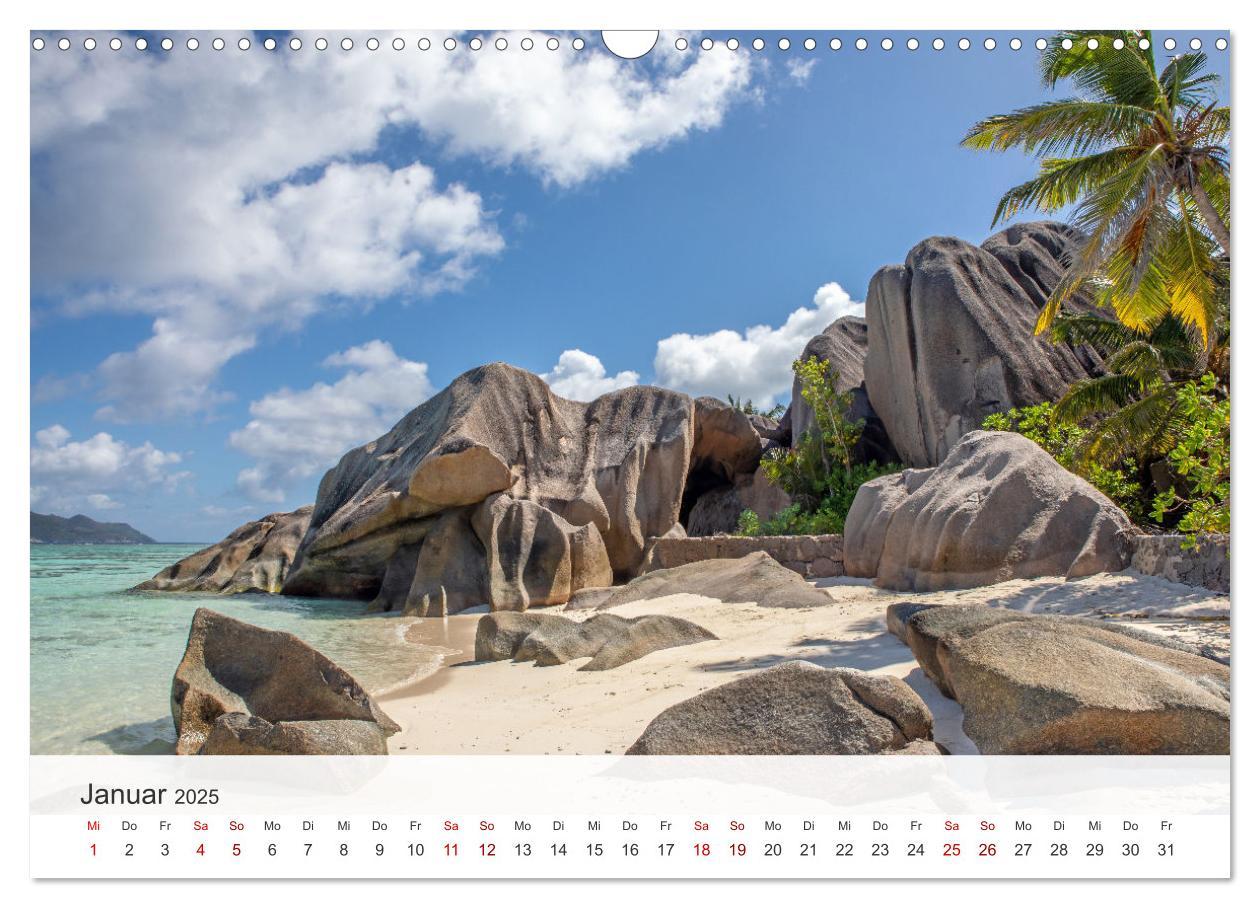 Bild: 9783457235751 | Seychellen - Trauminseln im Indischen Ozean (Wandkalender 2025 DIN...