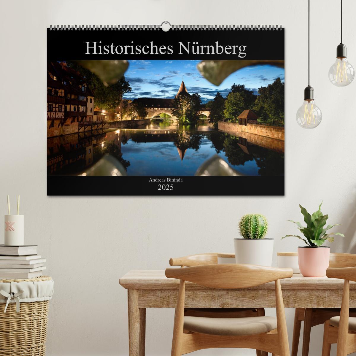 Bild: 9783435362547 | Historisches Nürnberg (Wandkalender 2025 DIN A2 quer), CALVENDO...