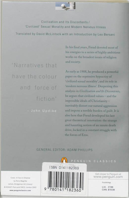 Rückseite: 9780141182360 | Civilization and Its Discontents | Sigmund Freud | Taschenbuch | 2002