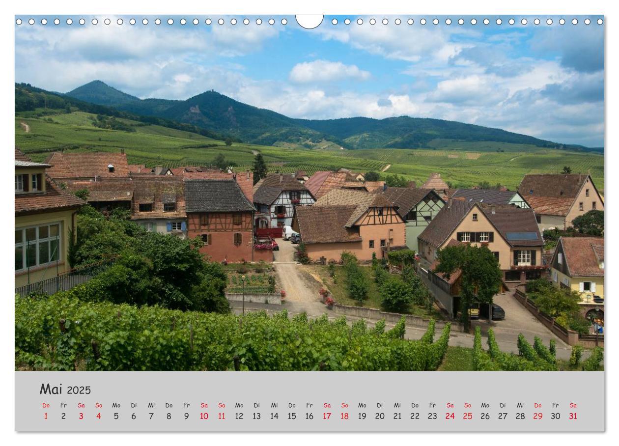 Bild: 9783435461141 | Region Elsass und Vogesen (Wandkalender 2025 DIN A3 quer), CALVENDO...