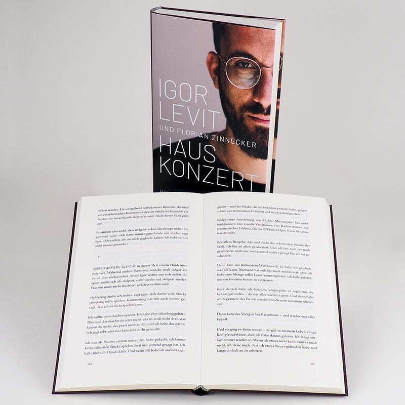 Bild: 9783446269606 | Hauskonzert | Igor Levit (u. a.) | Buch | 304 S. | Deutsch | 2021