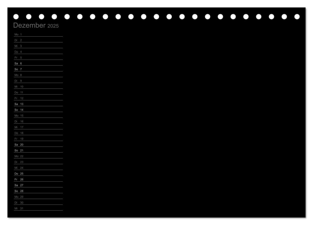 Bild: 9783435764532 | Bastel-Geburtstagskalender schwarz / Geburtstagskalender...