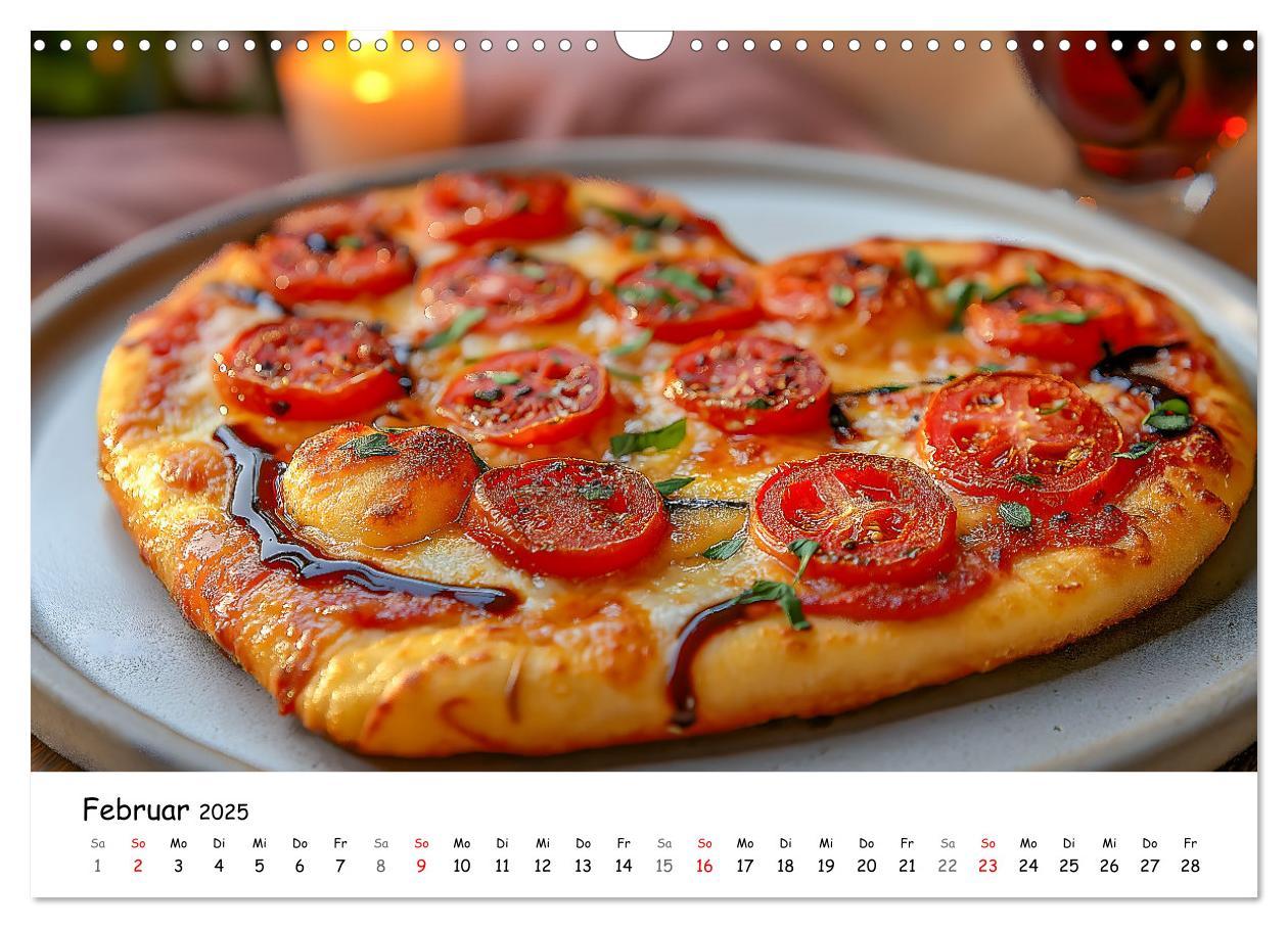 Bild: 9783457215791 | Pizza geht immer - Zu jeder Jahreszeit (Wandkalender 2025 DIN A3...