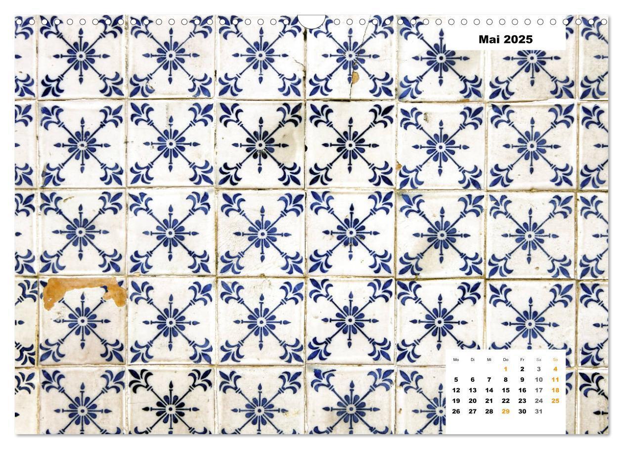 Bild: 9783435305599 | Lissabons Azulejos (Wandkalender 2025 DIN A3 quer), CALVENDO...