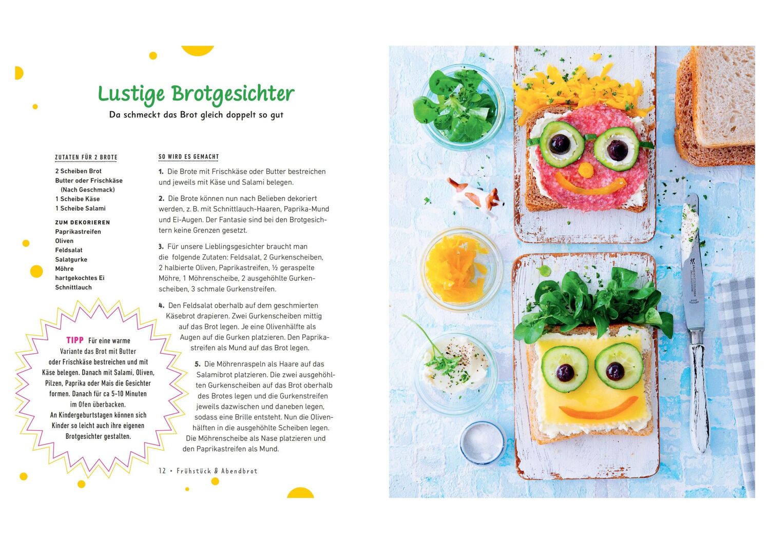 Bild: 9783809447368 | Lecker, lustig und gesund. Die besten Rezepte für Kinder mit...