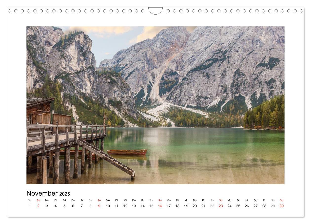 Bild: 9783435682362 | Sehnsucht nach Südtirol (Wandkalender 2025 DIN A3 quer), CALVENDO...