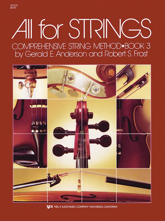 Cover: 9780849733048 | All for Strings Book 3 Violin | Gerald Anderson (u. a.) | Broschüre