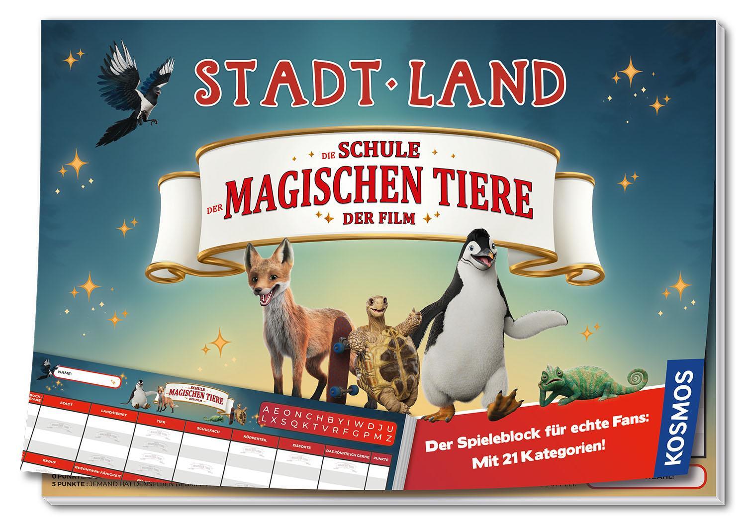 Cover: 4002051684372 | Stadt - Land - Die Schule der magischen Tiere | Spiel | Spiel | 684372