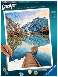 Cover: 4005556236121 | Ravensburger CreArt - Malen nach Zahlen 23612 - Lake Views - ab 12...