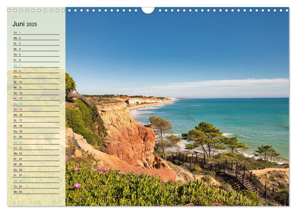 Bild: 9783435091980 | Die Küste der Algarve (Wandkalender 2025 DIN A3 quer), CALVENDO...