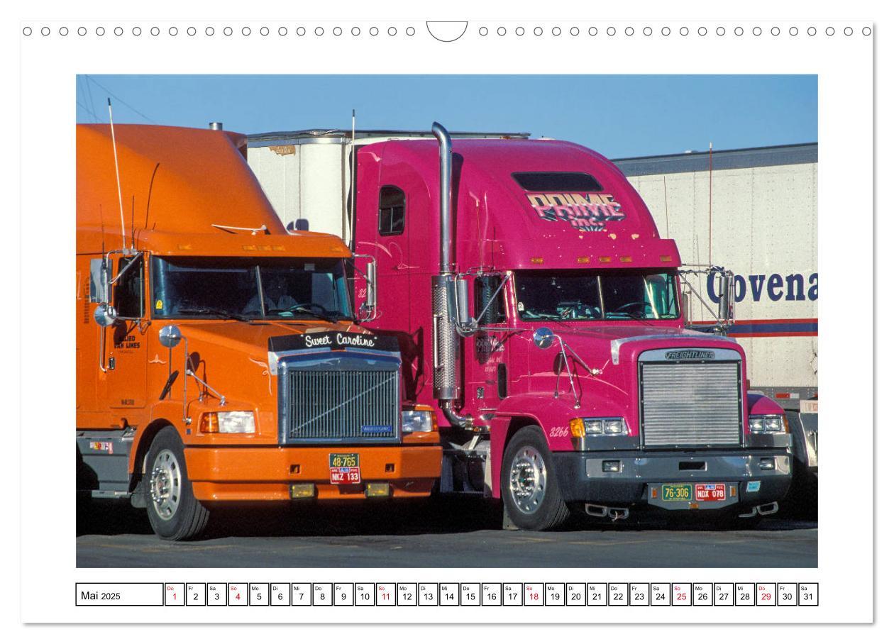 Bild: 9783435206629 | US-Trucks - Auf Achse in Amerika (Wandkalender 2025 DIN A3 quer),...