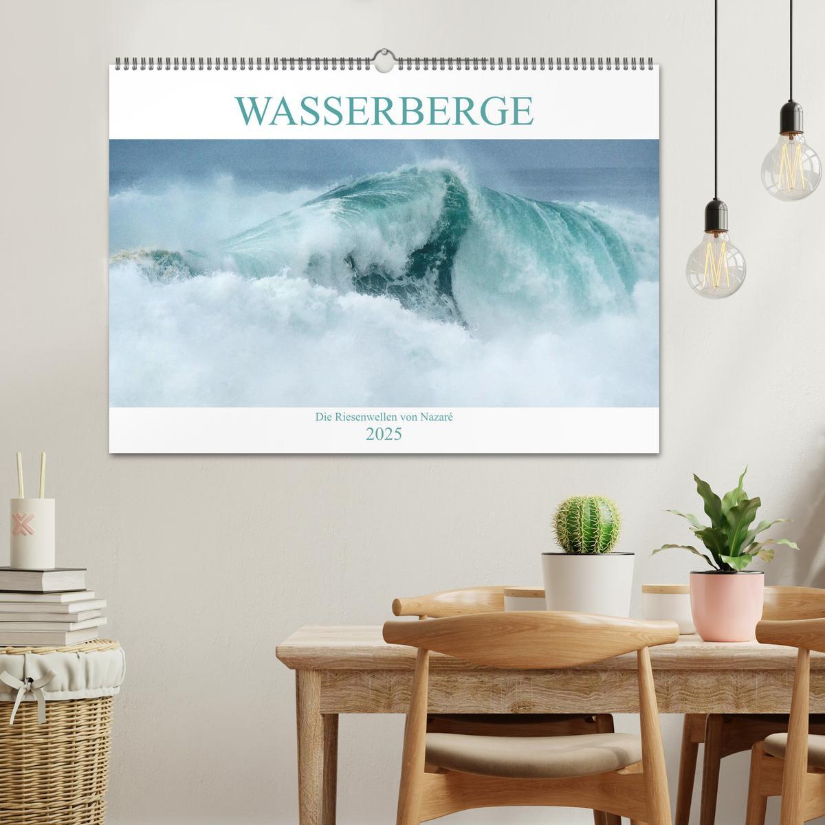 Bild: 9783435157631 | WASSERBERGE - Die Riesenwellen von Nazaré (Wandkalender 2025 DIN A2...