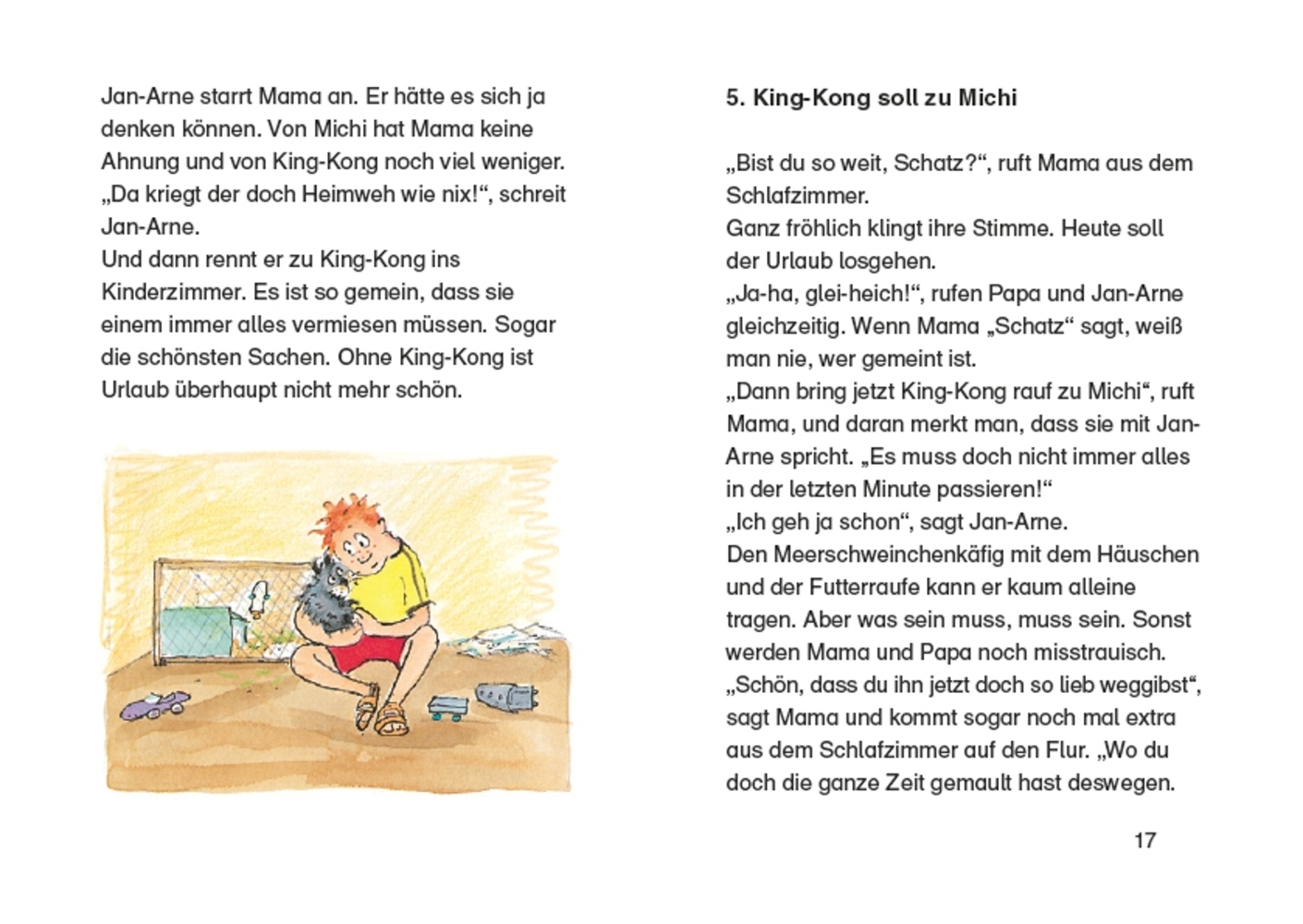 Bild: 9783751200592 | King-Kong, das Reiseschwein | Lesestarter. 3. Lesestufe | Kirsten Boie