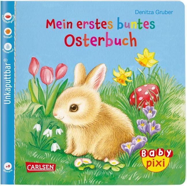 Cover: 9783551051653 | Baby Pixi (unkaputtbar) 63: Mein erstes buntes Osterbuch | Gruber