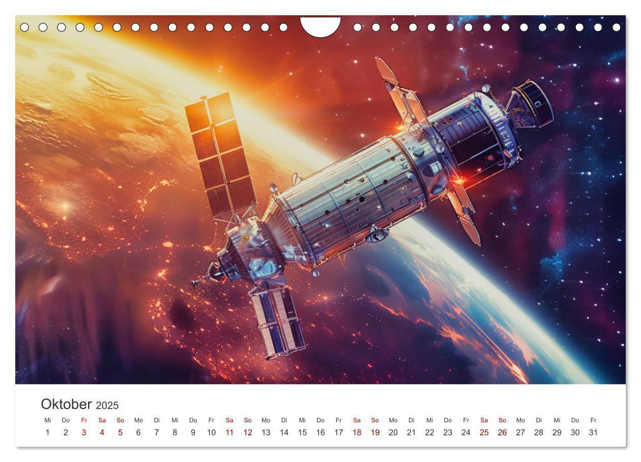 Bild: 9783383821011 | Sternenreisen - Ein kosmischer Kalender (Wandkalender 2025 DIN A4...