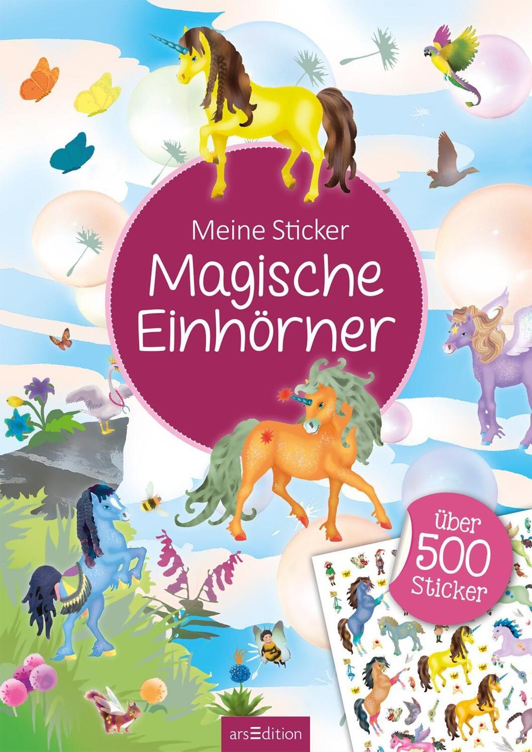 Bild: 9783845815145 | Meine Sticker: Magische Einhörner | Taschenbuch | Mein Stickerbuch