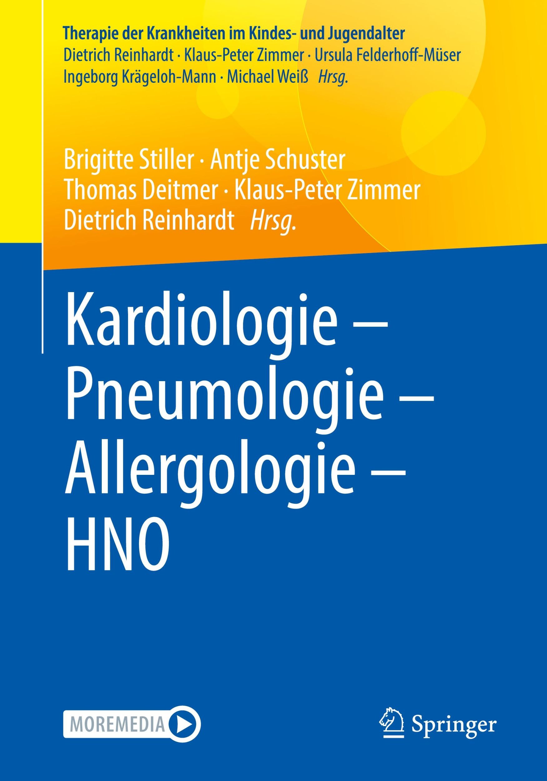 Cover: 9783662655412 | Kardiologie - Pneumologie - Allergologie - HNO | Stiller (u. a.)