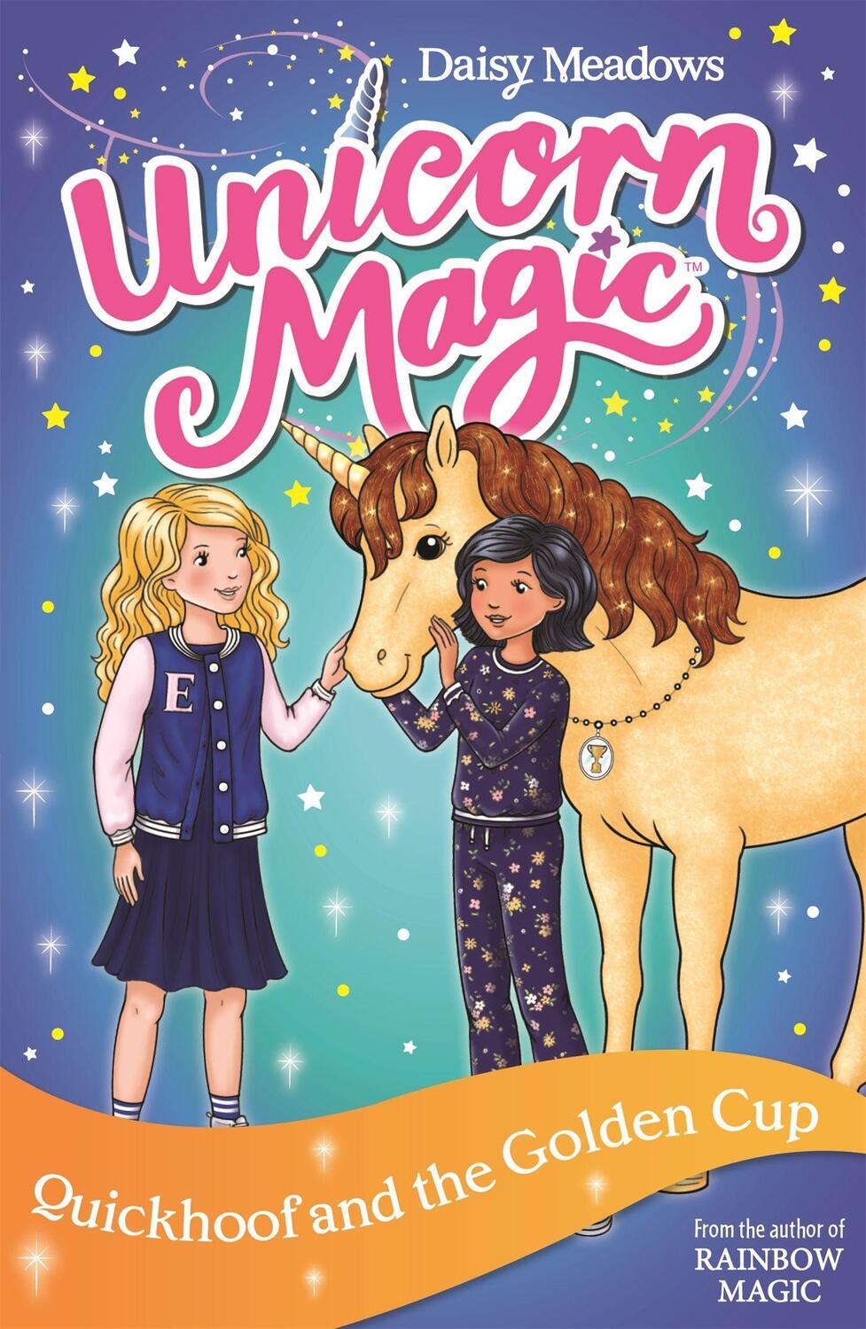 Cover: 9781408361436 | Unicorn Magic: Quickhoof and the Golden Cup | Series 3 Book 1 | Buch