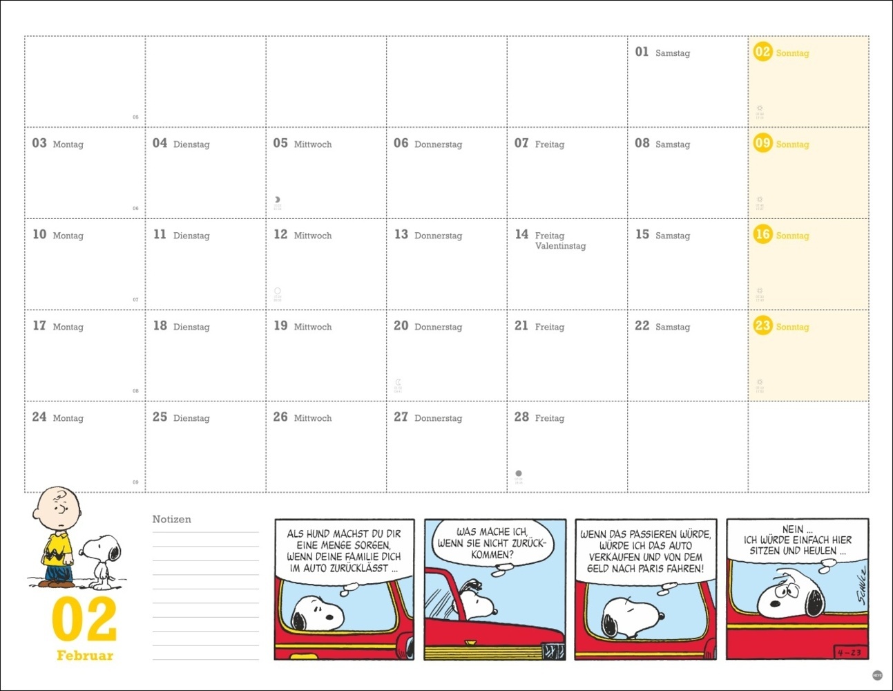 Bild: 9783756405244 | Peanuts Monatsplaner 2025 | Kalender | Spiralbindung | 15 S. | Deutsch