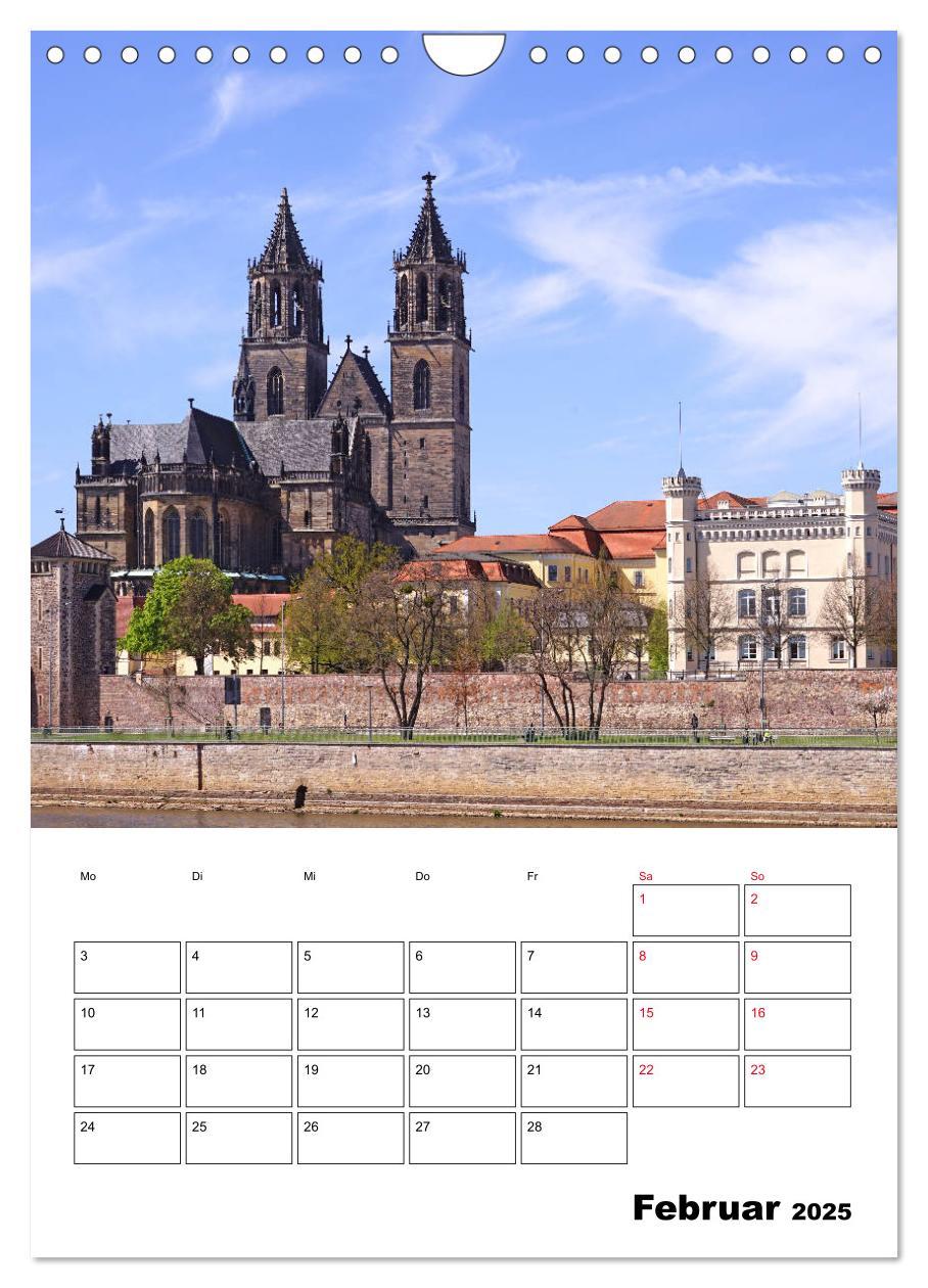 Bild: 9783435977581 | Magdeburger Ansichten (Wandkalender 2025 DIN A4 hoch), CALVENDO...