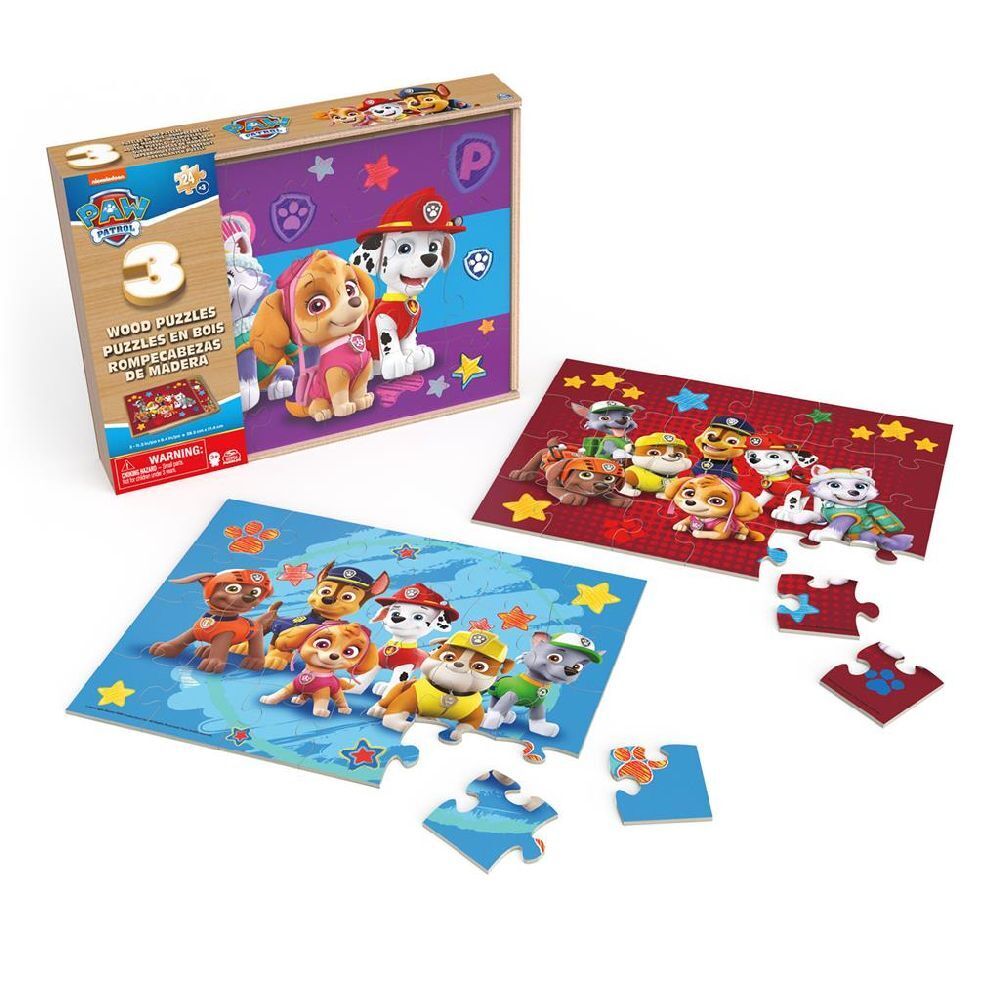 Cover: 778988461037 | CGI Paw Patrol Holzpuzzle 3er Set | Spiel | In Kartonage | Deutsch