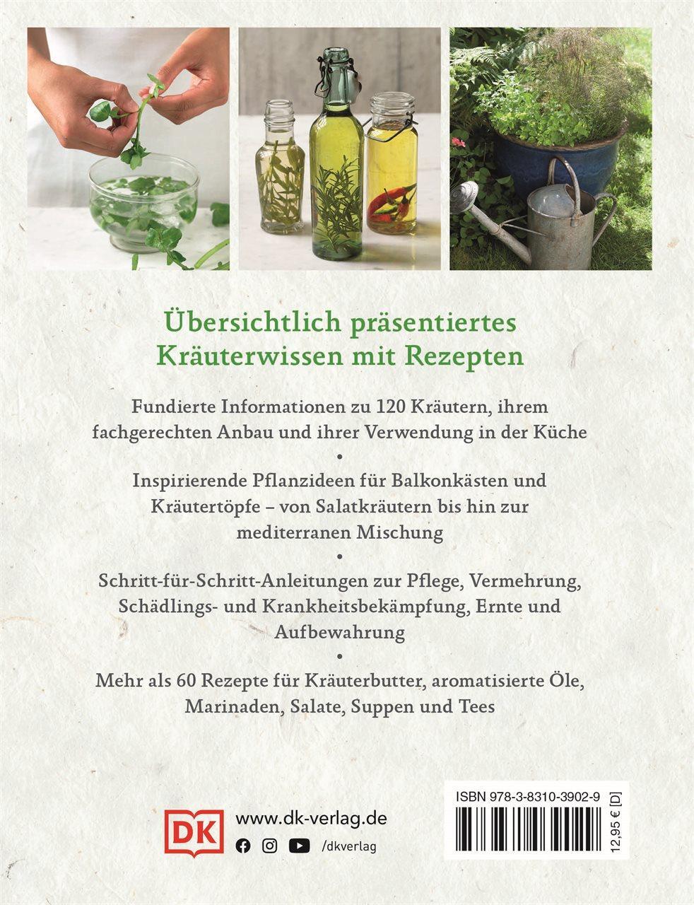 Rückseite: 9783831039029 | Küchenkräuter anbauen und genießen | Mit mehr als 60 Rezepten | Buch