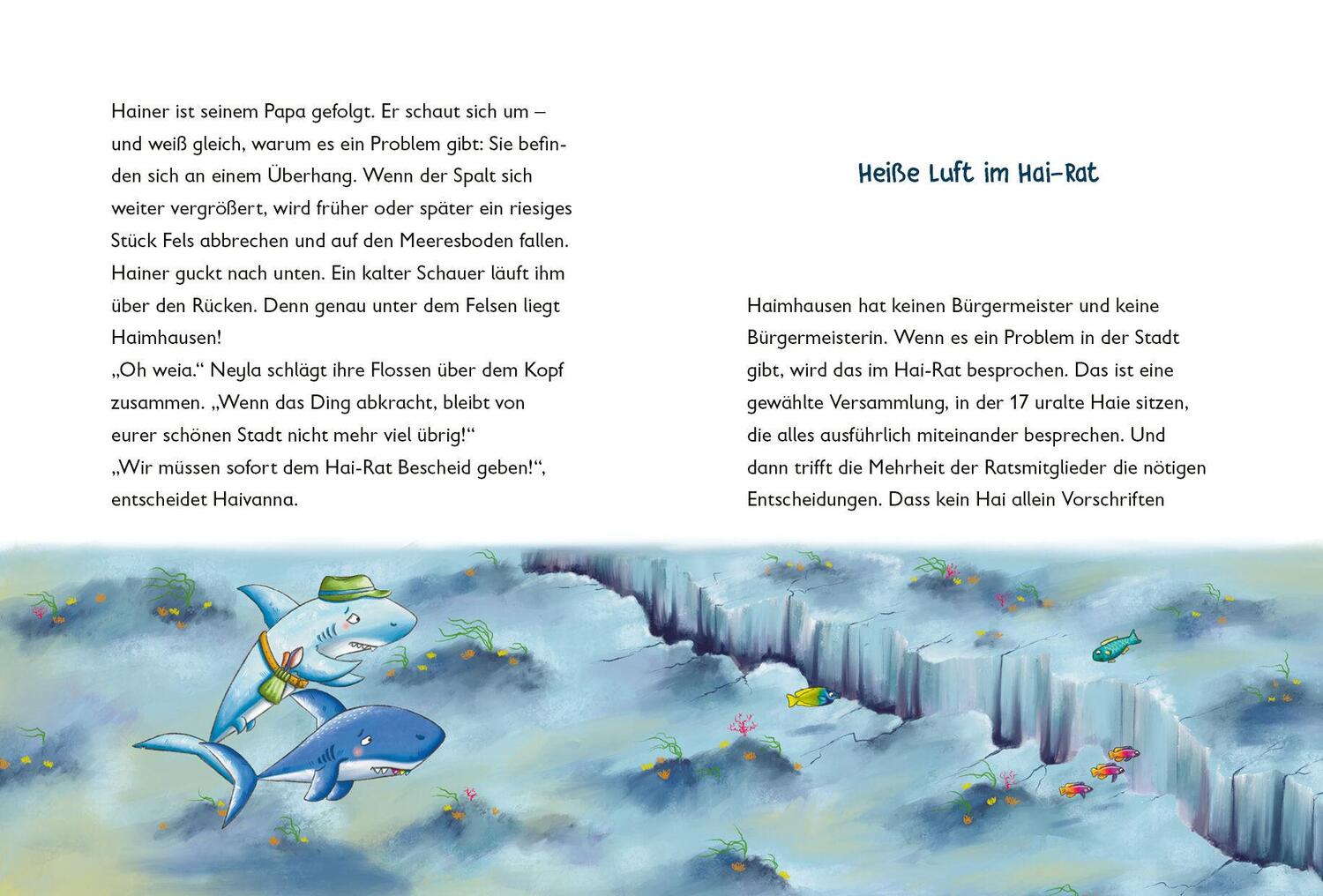 Bild: 9783570180112 | Hainer der kleine Hai und der rote Zahn | Teresa Hochmuth | Buch | cbj