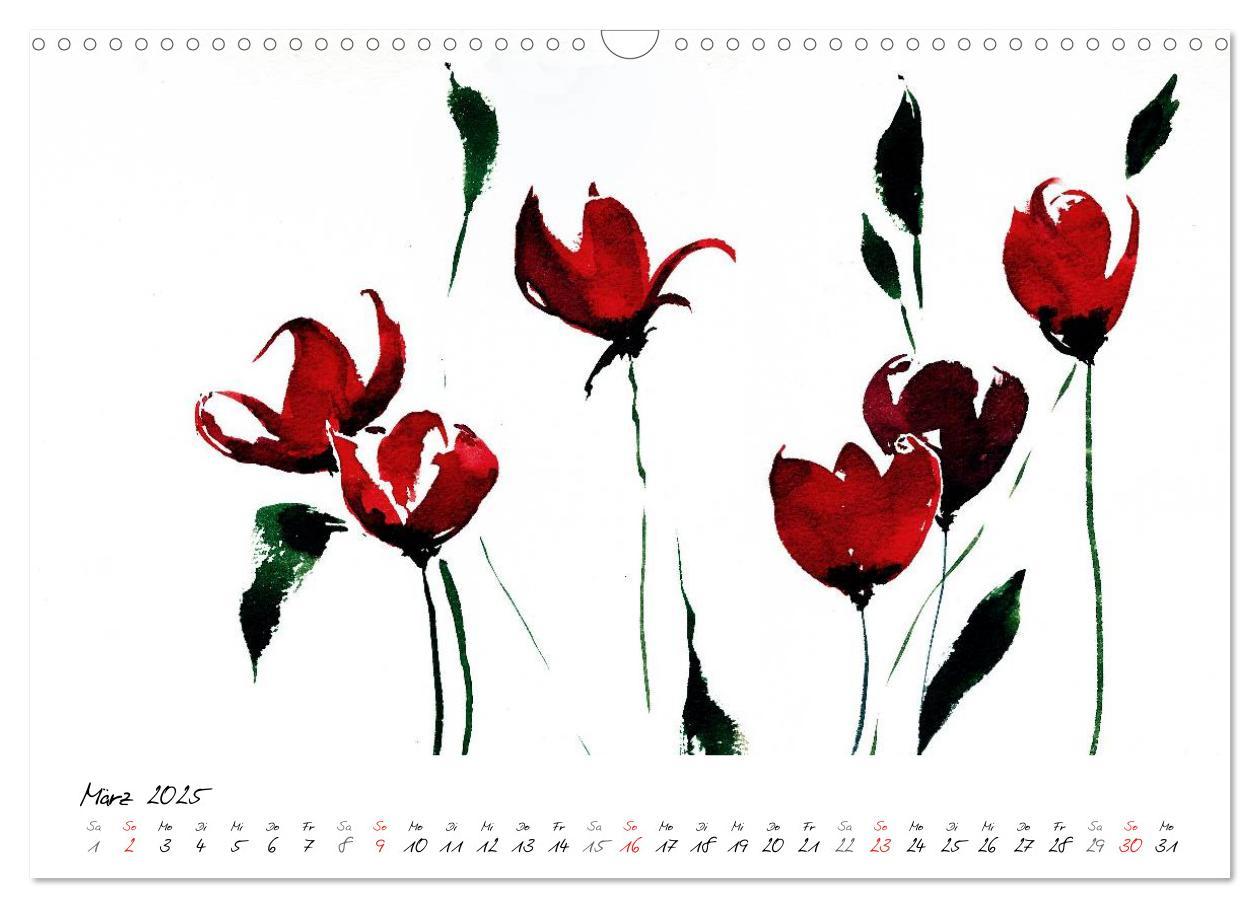 Bild: 9783435623501 | Asiatische Tuschmalerei (Wandkalender 2025 DIN A3 quer), CALVENDO...