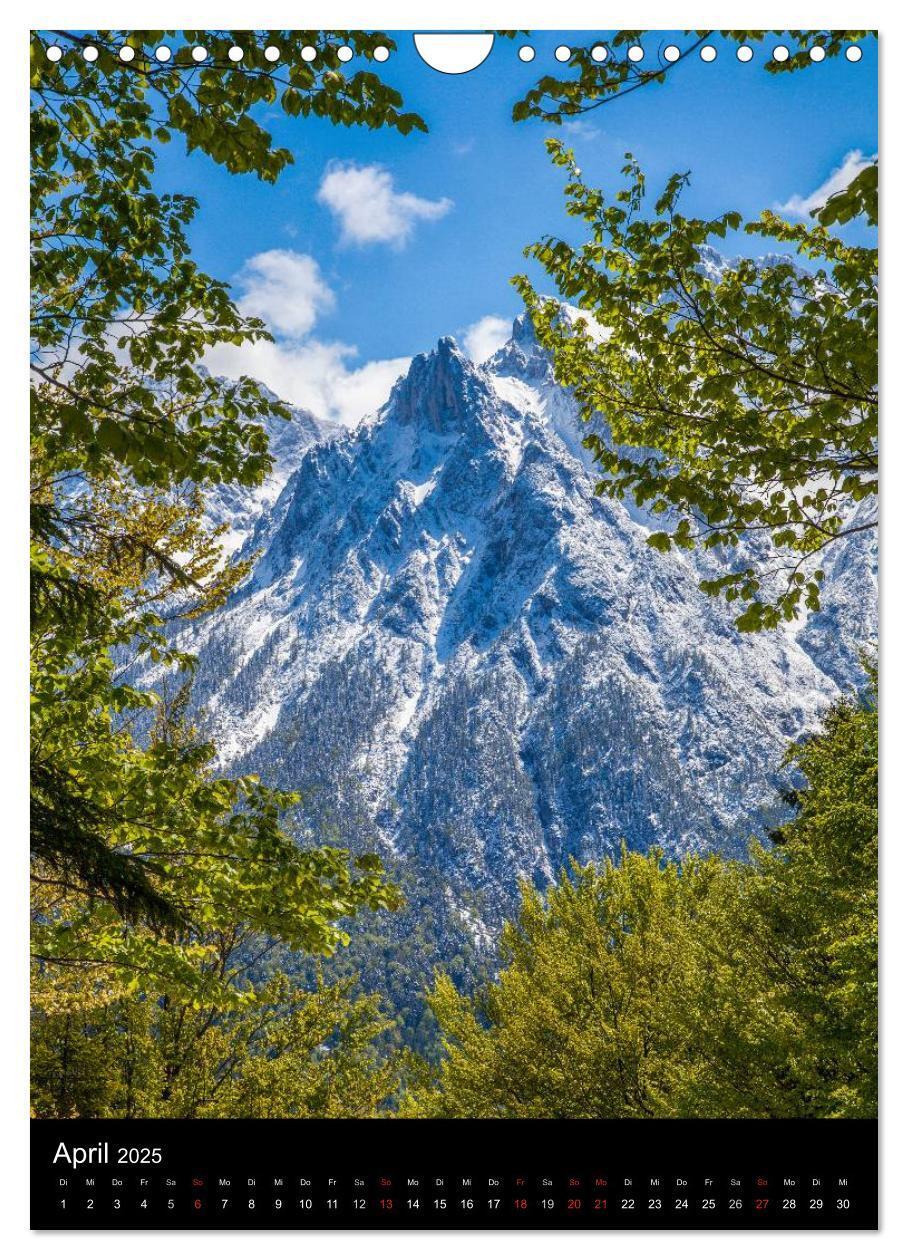 Bild: 9783457042168 | Bergblicke - Mittenwald (Wandkalender 2025 DIN A4 hoch), CALVENDO...