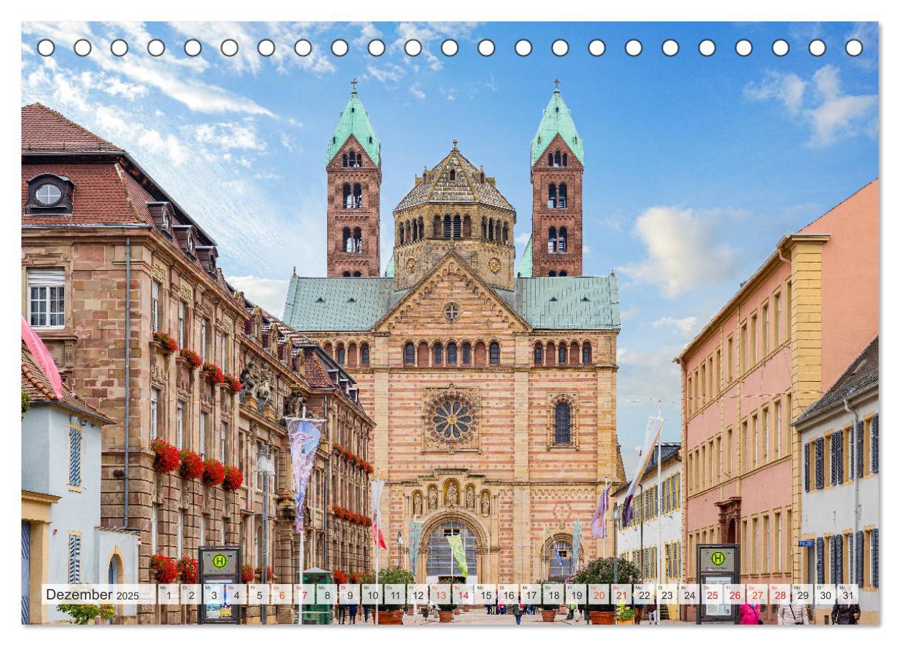 Bild: 9783435194070 | Speyer Impressionen (Tischkalender 2025 DIN A5 quer), CALVENDO...